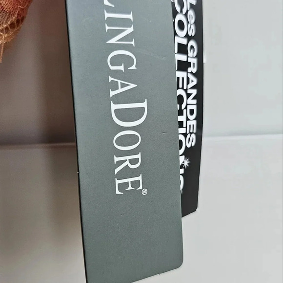 LINGaDORE Bra Lace  Calypso Coral Band size 32 D - Picture 4 of 10